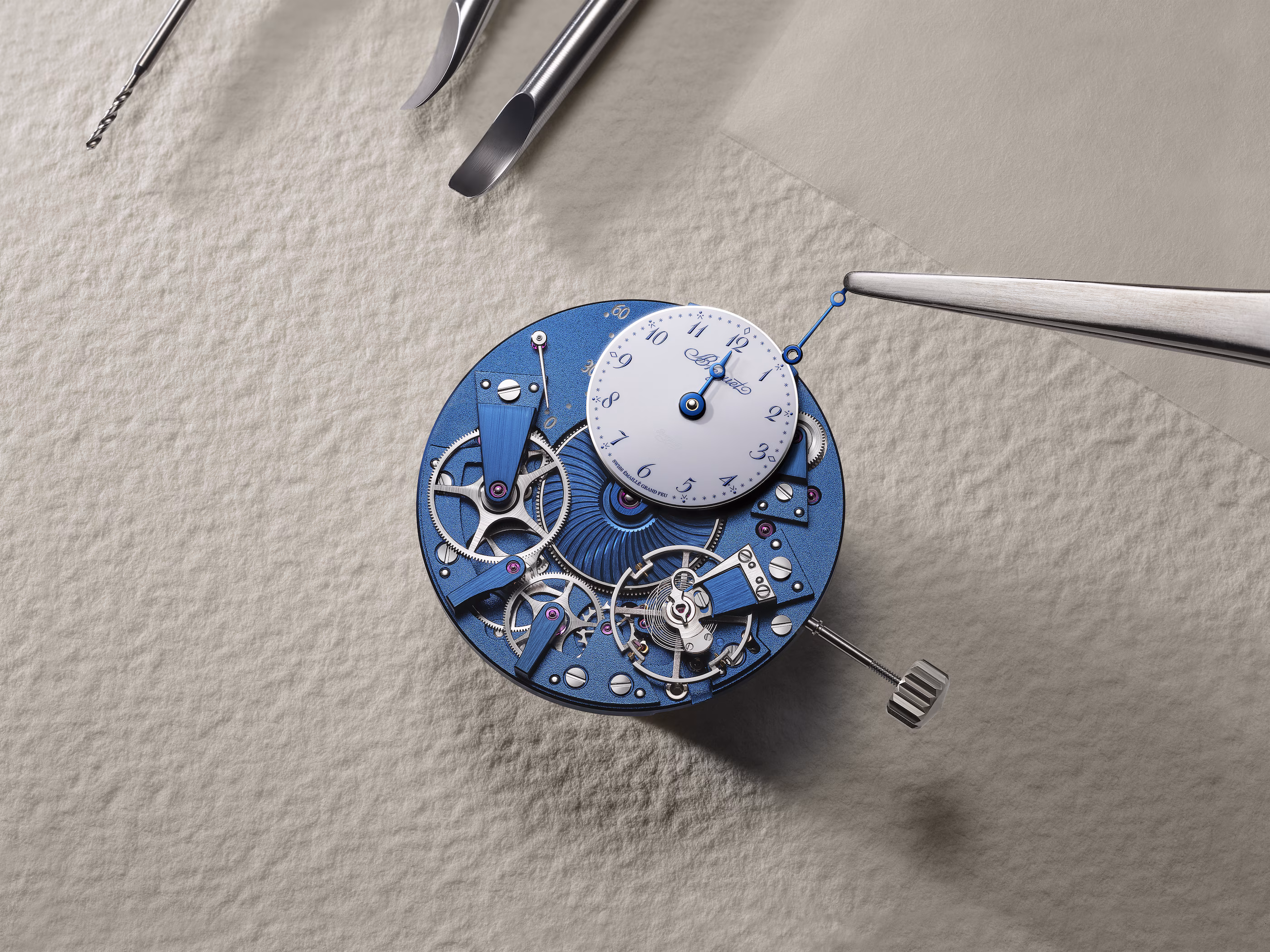 Breguet Tradition 7037 Blue Caliber