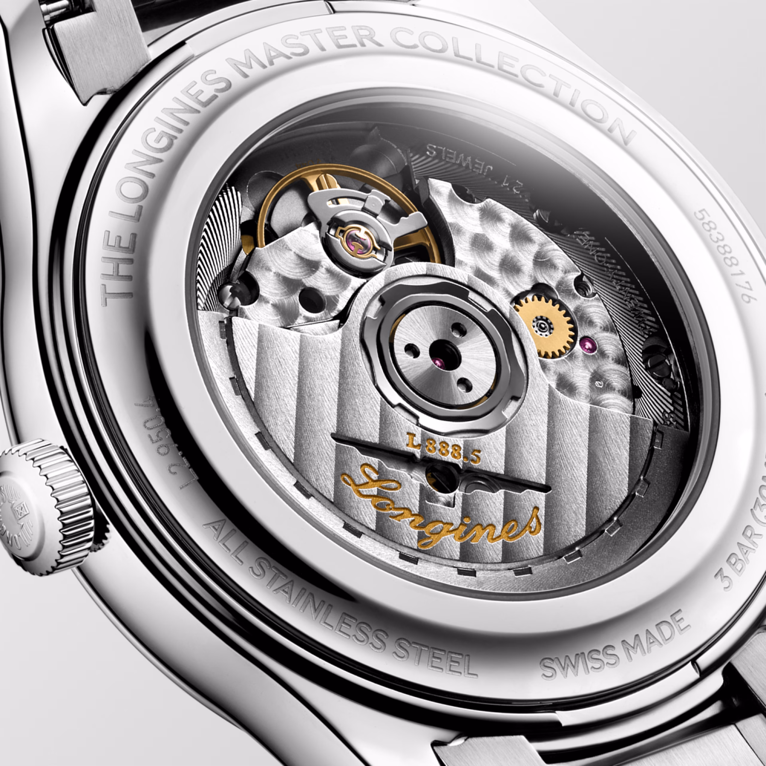 Longines Master Collection Case Back