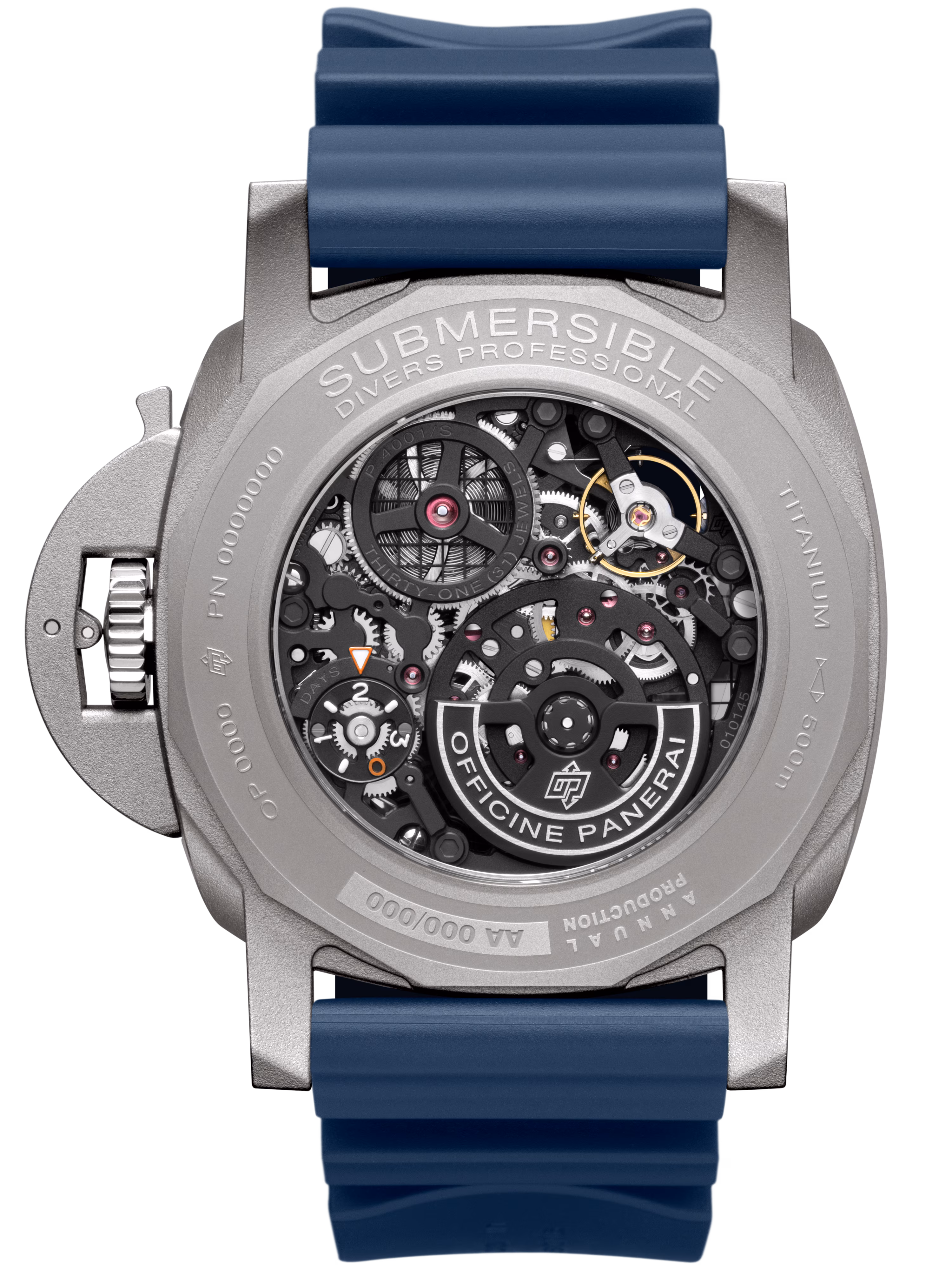 Panerai DMLS Titanium Submersible GMT PAM01495