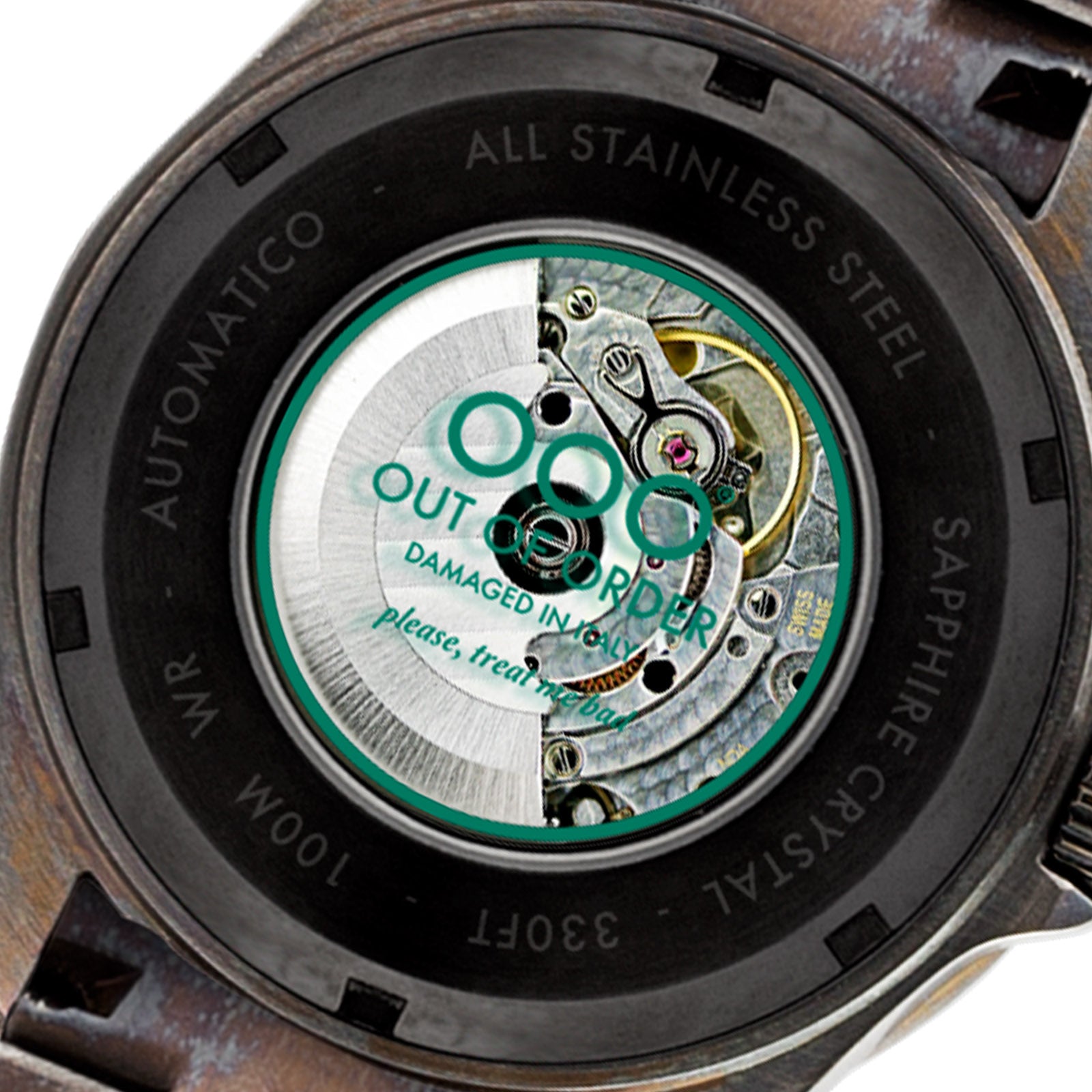 OOO - Out Of Order Swiss Automatico Caseback